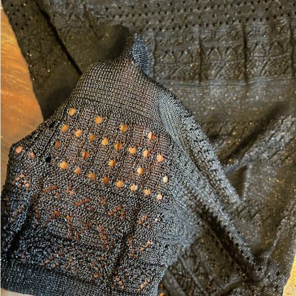 Armani Exchange Women's Lace Mini Black Dress Size XS - Picture 3 of 7